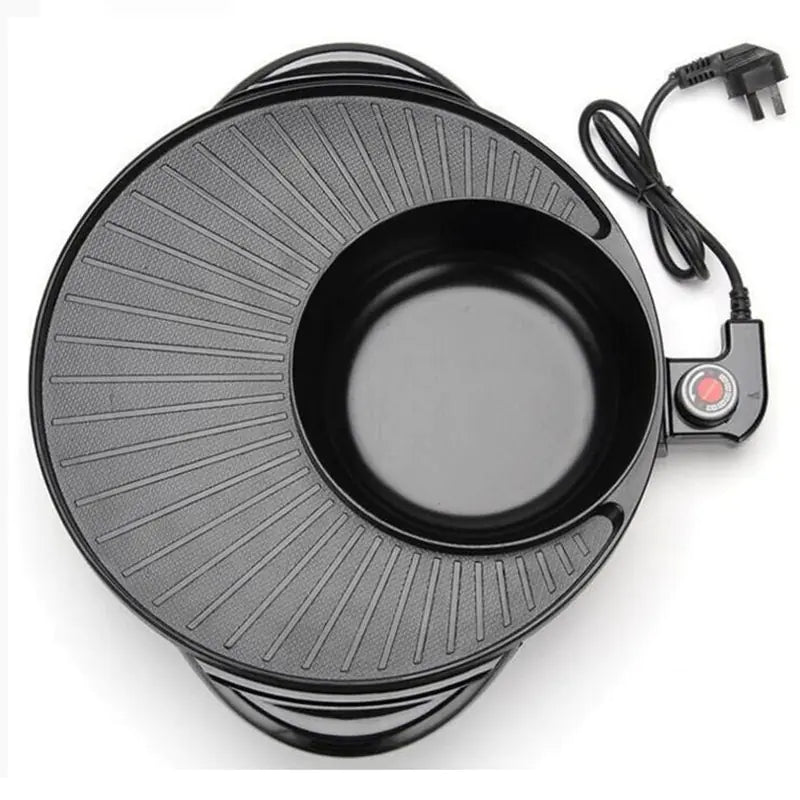 Korean Electric Hot Pot, Multifunctional Grill Pan Mimarta