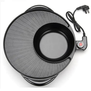 Korean Electric Hot Pot, Multifunctional Grill Pan Mimarta