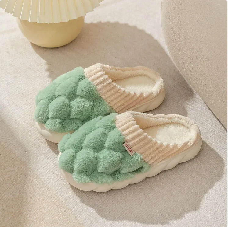 Cozy Cotton Winter Slippers for Women Rieworkes
