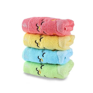 Bamboo Fiber Kitten Hand Towels Rieworkes