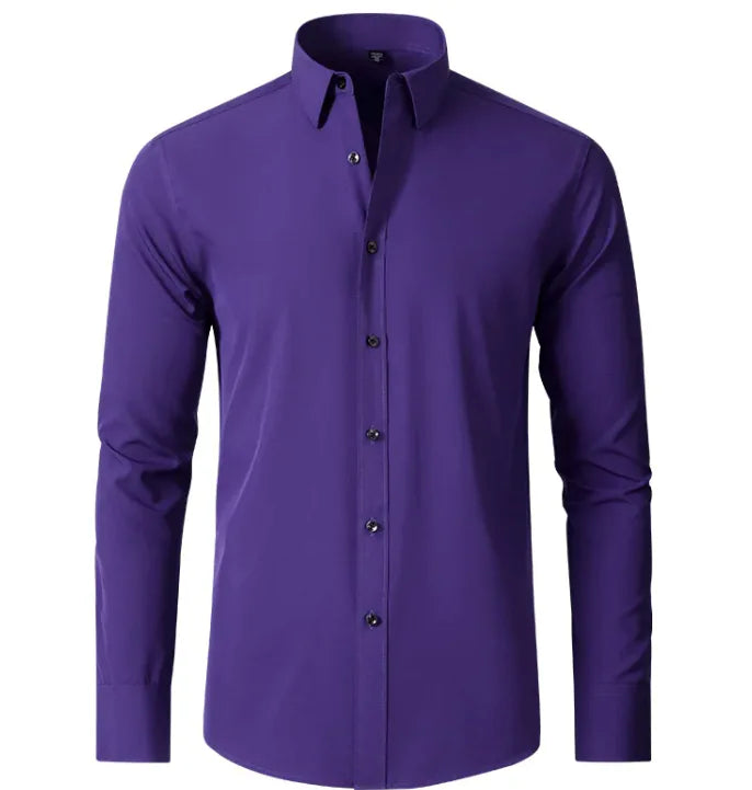 Men's Wrinkle-Free Elastic Business Shirt Mimarta