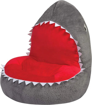 Trend Lab Shark Toddler Chair - Plush Pillow Kids Chair Comfy Animal Chair for Toddlers 1-3 Years Old 21x19x19 Inches - Baby Chair Soft Toddler Lounge Chair Kids Bean Bag Chair Alternative Mimarta