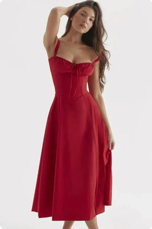 Elegant Quinn Midi Dress Rieworkes
