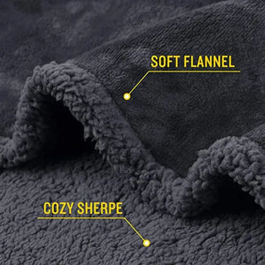 Romantic Couple Winter Blanket Rieworkes