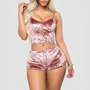 Ladies Satin Pajama Set Rieworkes