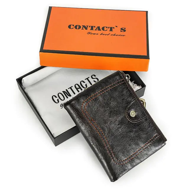 Genuine Leather Wallet Women Rieworkes
