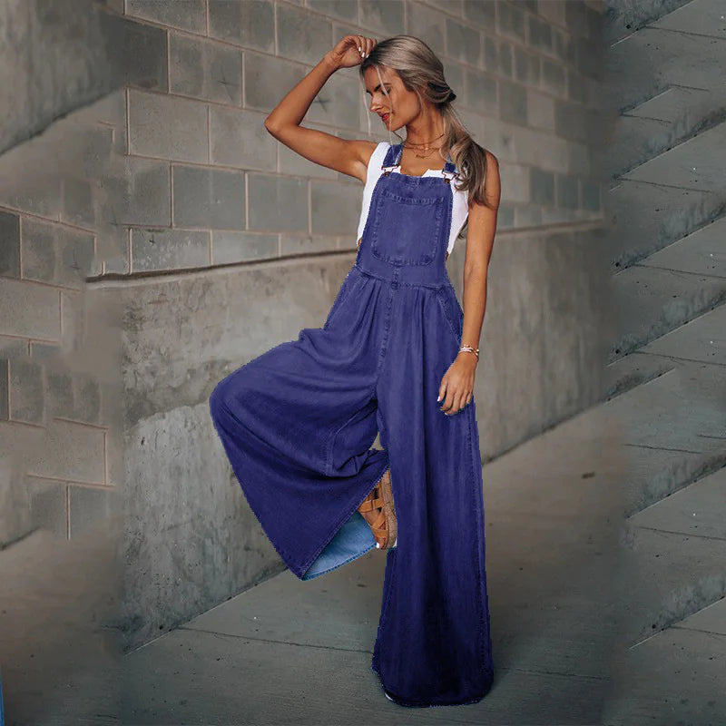 Denim Suspender Overalls Rieworkes