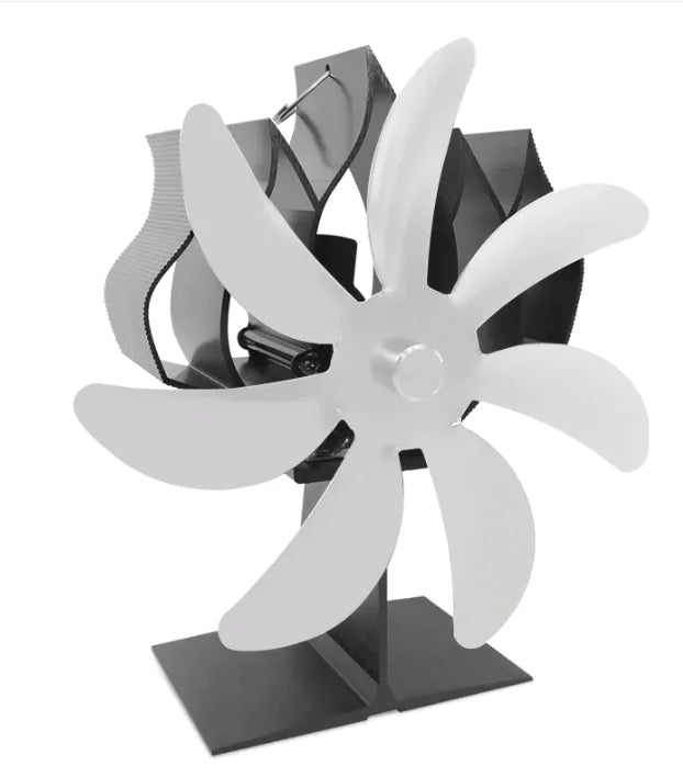 Ice Fishing Fire Protection Fireplace Fan – Efficient Heat Distribution Fan Mimarta
