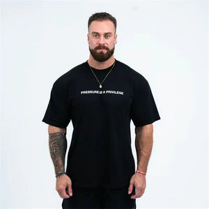Men's Summer Printed Gym Sports Tee Rieworkes