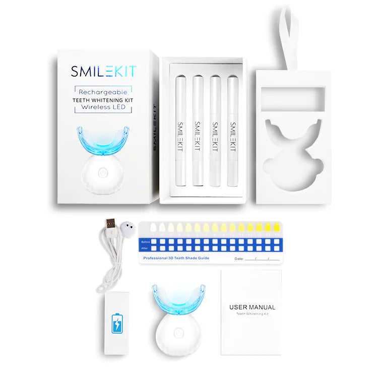 Smile Kit - LED Teeth Whitening Kit Rieworkes