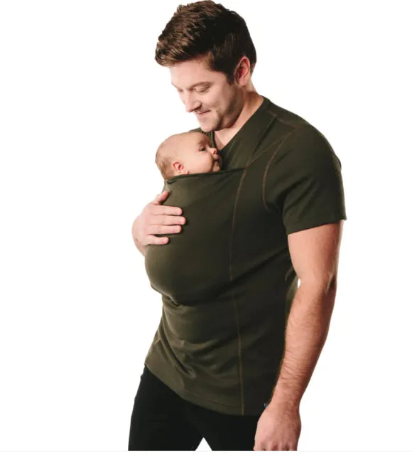 New Hot Sell Kangaroo Dad Multifunctional Clothes Mommy Casual T-Shirt Rieworkes