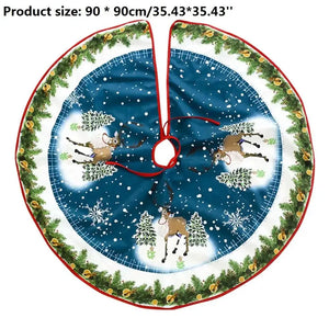 Christmas Tree Skirt Rieworkes