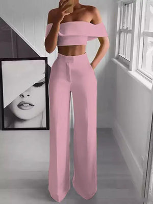Women's Sexy Top and Pants Two-Piece Set Mimarta