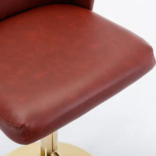 Furniture,Swivel Barstools Adjusatble Seat Height, Modern PU Upholstered Bar Stools With The Whole Back Tufted, For Home Pub And Kitchen Island Rieworkes