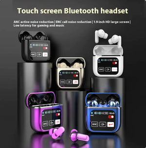 PureSound 54 Wireless Bluetooth Headset with ANC & ENC Noise Reduction Rieworkes