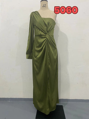 Women's Cinched Waist Slim-Fit Evening Dress Rieworkes