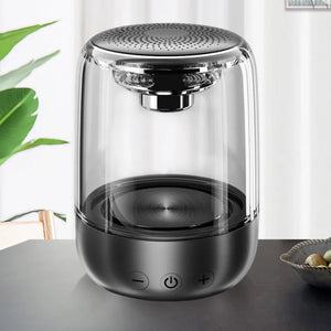 Portable Wireless Bluetooth Speaker with Variable Color LED Light Rieworkes