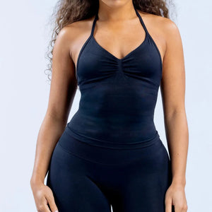 Matte Nylon Seamless Sports Vest Top Rieworkes