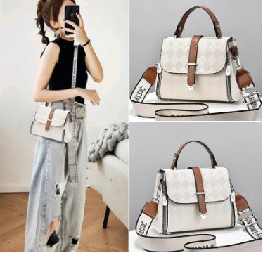 Whiskey Leather Bag - Stylish Korean Tote (Single Item) Mimarta