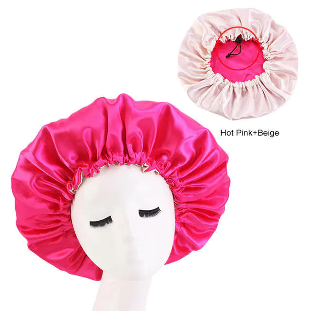 Women Satin Sleeping/Shower Cap Rieworkes