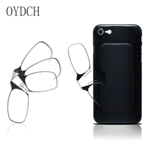 Legless Clamp Nose Reading Glasses For Both Men And Women +2.00 +2.50 Rieworkes