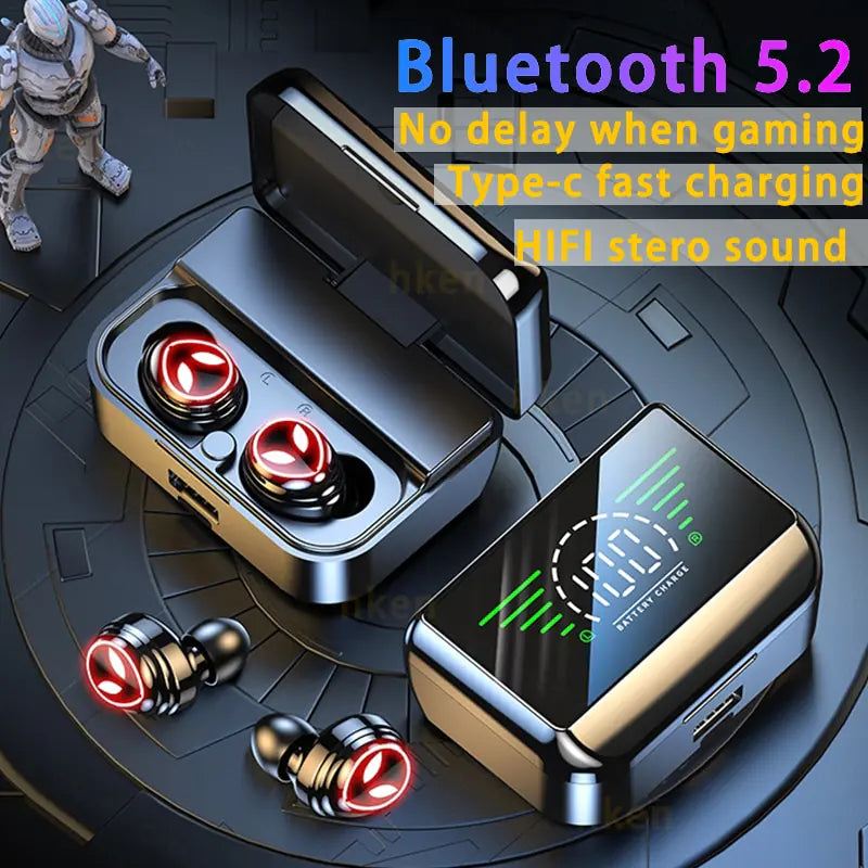 Wireless Headphones Gaming Headset Rieworkes