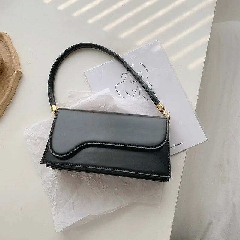 Elegant Women Baguette Handbags Rieworkes