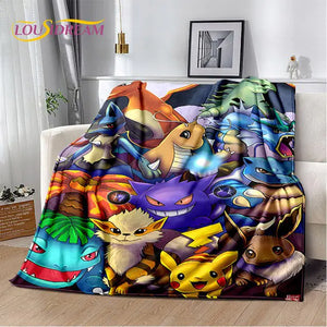 Pokemon Soft Plush Blanket Rieworkes
