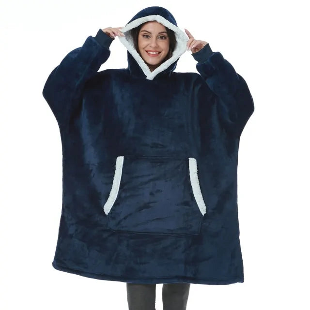 Winter Oversized Hoodies Women Rieworkes