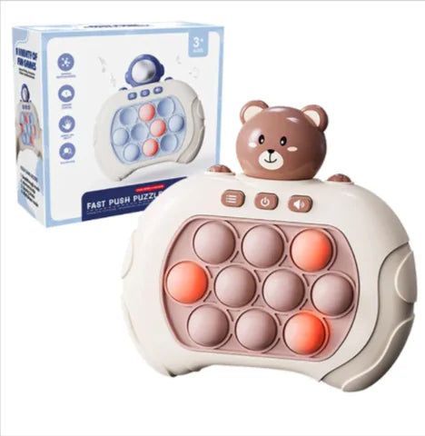 Fast Push Light-Up Bubble Game Console Rieworkes