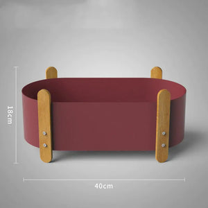 Nordic Iron Planter with Creative Minimalist Design Mimarta