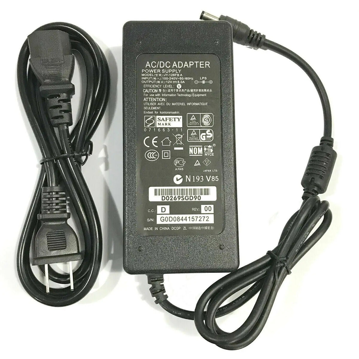 12V 1A 2A 3A 5A 6A 8A 10A Power Supply AC to DC Adapter 5050 LED STRIP LIGHT USA Rieworkes