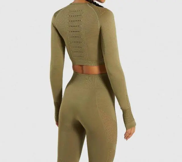 Seamless Women Yoga Set Rieworkes
