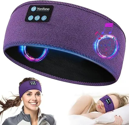 Sleep Headband Headphones with White Noise and Ultra-Thin HD Stereo Speakers Rieworkes