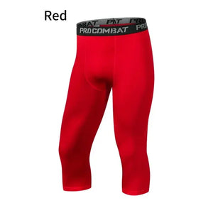 Men's Gym Running 3/4 Tights Rieworkes