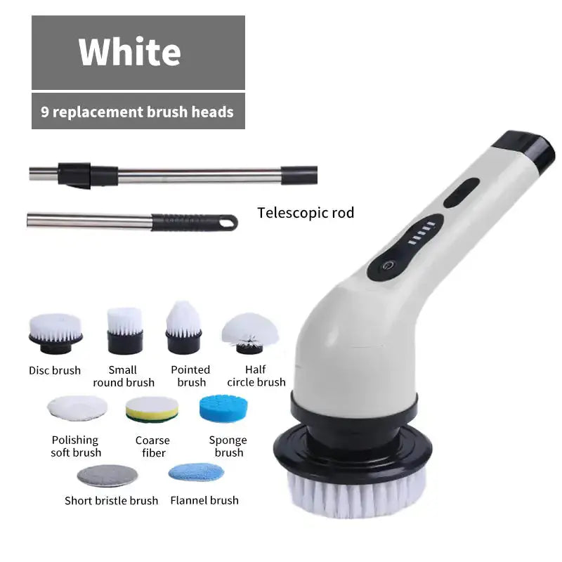 Wireless Multifunctional Cleaning Brush Rieworkes