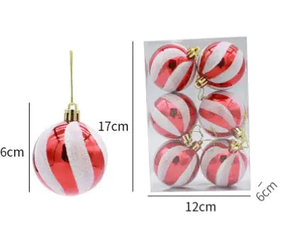 Glitter Christmas Balls Rieworkes