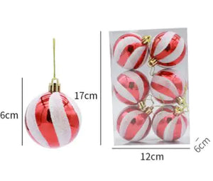 Glitter Christmas Balls Rieworkes