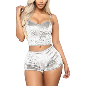Ladies Satin Pajama Set Rieworkes