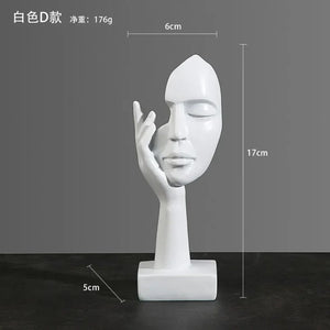 Abstract Character Statue - Nordic Luxury Desktop Decor Mimarta