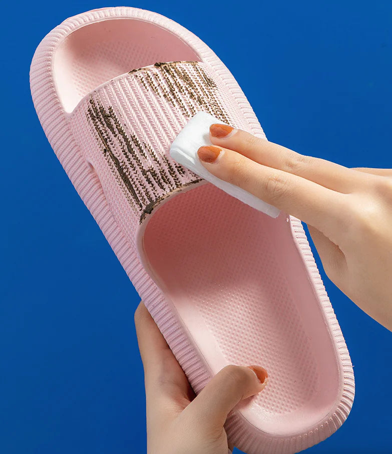 Cozy Pillow Slides Anti-Slip Sandals Ultra Soft Slippers Cloud Home Outdoor Shoe Rieworkes