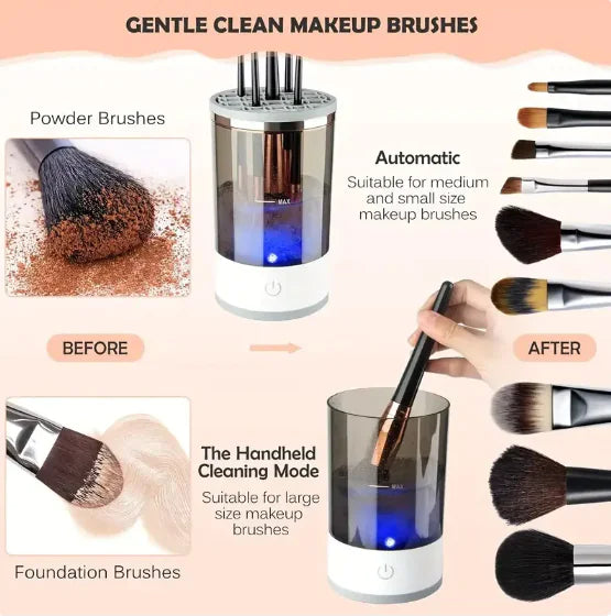 Automatic Makeup Brush Cleaner Rieworkes