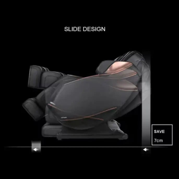 Full Body Zero Gravity Shiatsu Massage Chair SL-Track Recliner With Airbag Speaker LCD Touch Screen Mini Remote Voice Control Back Heat Rieworkes