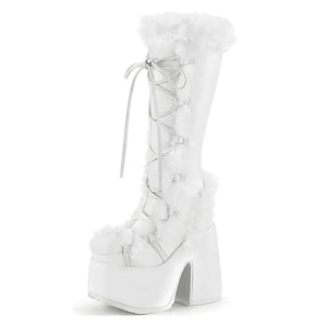 Chunky High Heeled Winter Boots Rieworkes