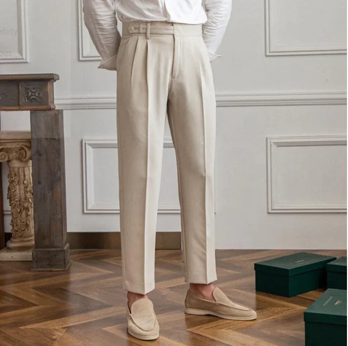 Trendy Retro Suit Pants Rieworkes