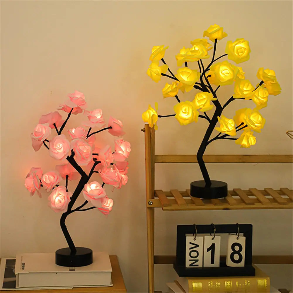 Christmas Card Tree Lights Rieworkes
