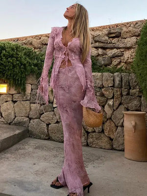 See Through Dress Sets Rieworkes