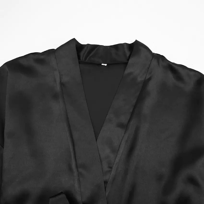 Ruby Feathered Robe Rieworkes