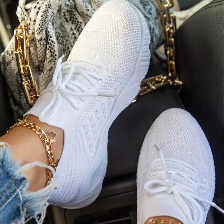 Womens Running Trainers Ladies Sneakers Slip On Walking Gym Comfy Fashion Shoes Rieworkes