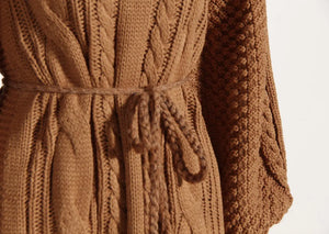 Women's Stand Collar Lantern Sleeve Sweater Rieworkes